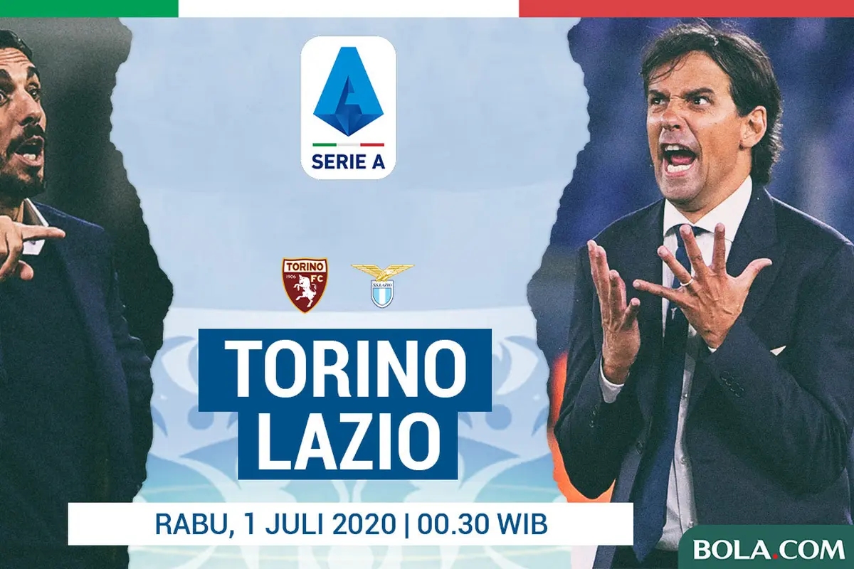 Serie A - Torino Vs Lazio - Head to Head Pelatih