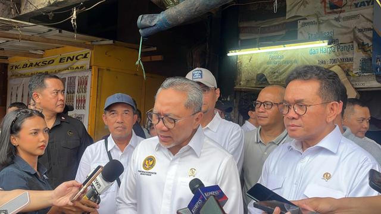 Dua Menteri Sidak ke Pasar, Harga Cabai Masih Pedas di Rp 100 Ribu per Kg