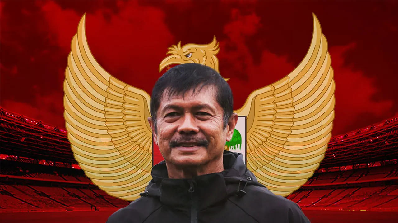 Ilustrasi - Indra Sjafri background timnas indonesia