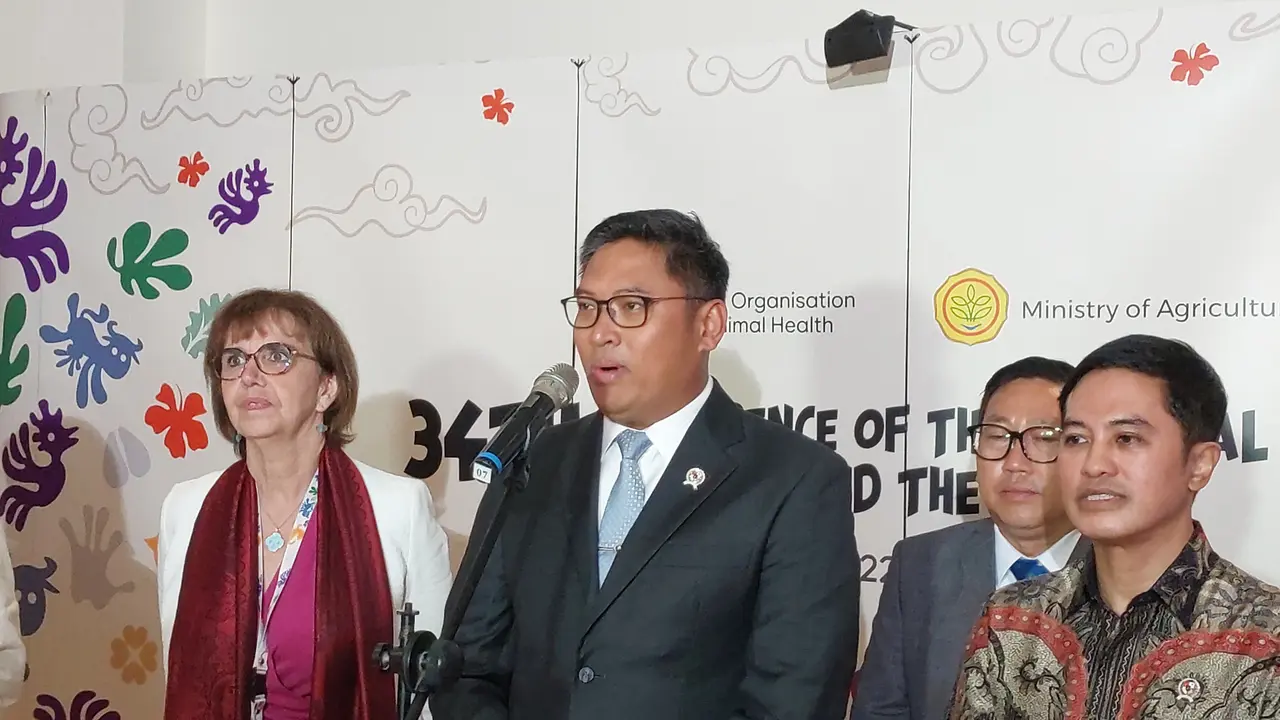 Wakil Menteri Pertanian, Sudaryono dalam Konferensi Regional World Organization of Animal Health (WOAH)