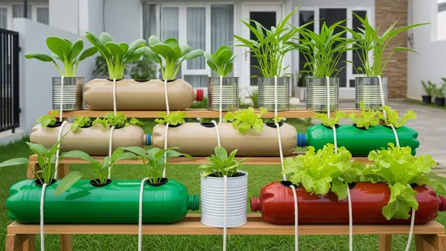 Model Kebun Sayur Mini Depan Rumah