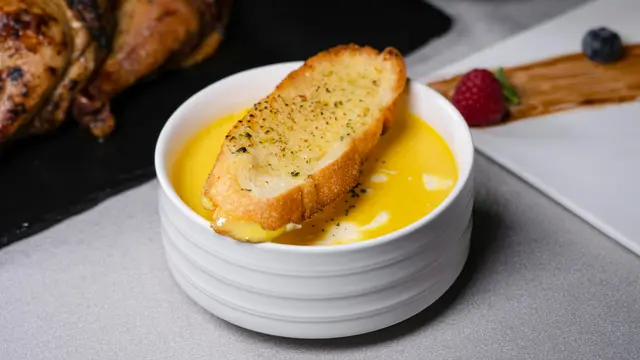 Resep Sup Ubi Panggang dengan Rempah Paprika yang Creamy dan Bernutrisi