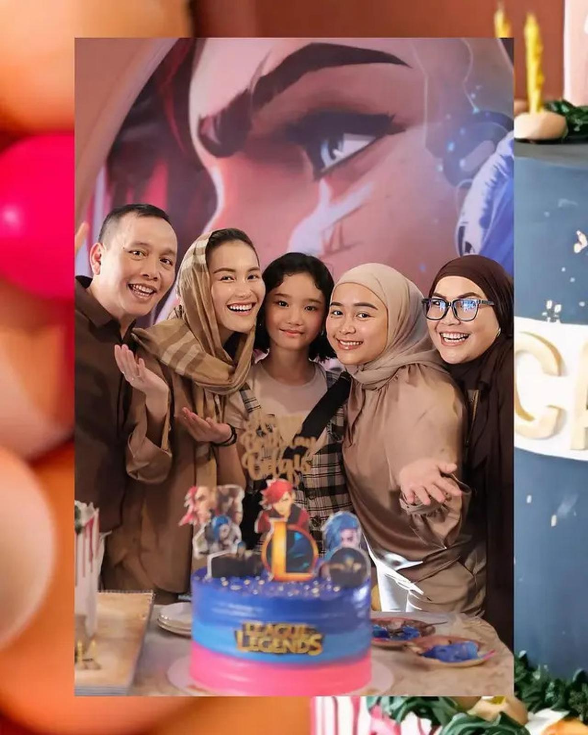 6 Potret Ulang Tahun Bilqis Anak Ayu Ting Ting ke-11, Tutup 2024 Penuh Bahagia