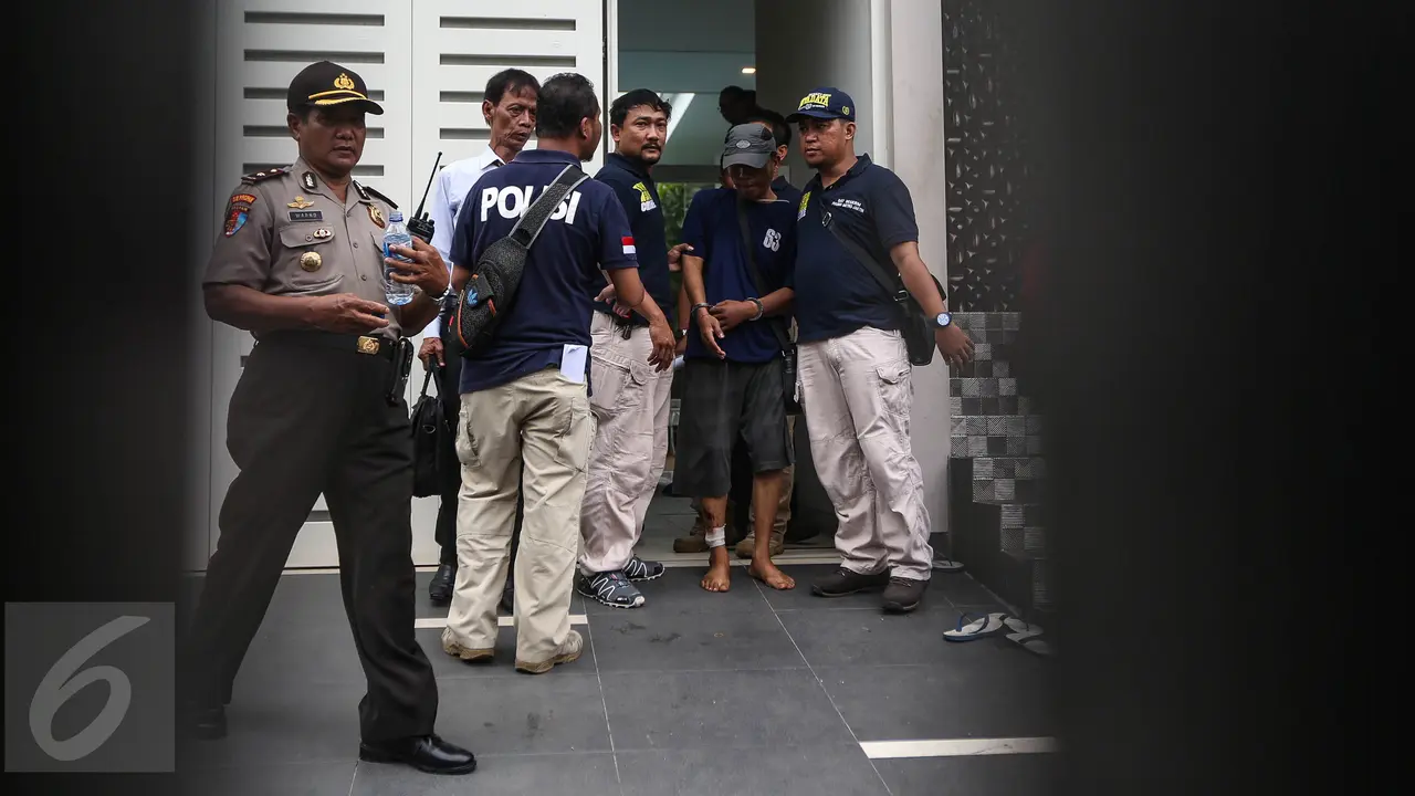 20170106-Pra Rekonstruksi Perampokan Rumah Mewah Pulomas-Jakarta