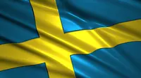 Ilustrasi Bendera Swedia (iStockphoto via Google Images)