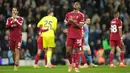 Liverpool kembali menelan pil pahit di Liga Inggris musim 2025/2026 setelah kalah dari Manchester City pada Minggu (09/11/2025) waktu setempat. (AP Photo/Jon Super)