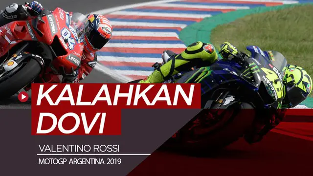 VIDEO: Marquez Juara, Rossi Kalahkan Dovizioso