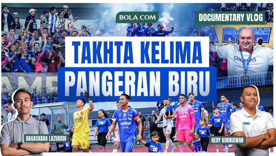 Takhta Kelima Pangeran Biru: Merekam Kisah Hattrick Juara Persib Bandung