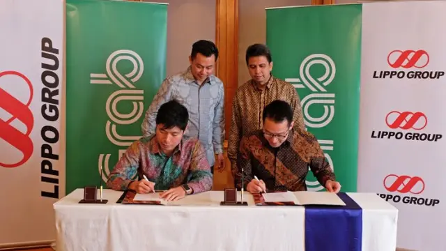 Lippo Group dan Grab Menjalin Kerja Sama Strategis
