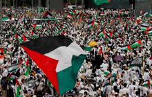 FOTO: Penampakan Lautan Manusia dalam Aksi Bela Palestina di Monas