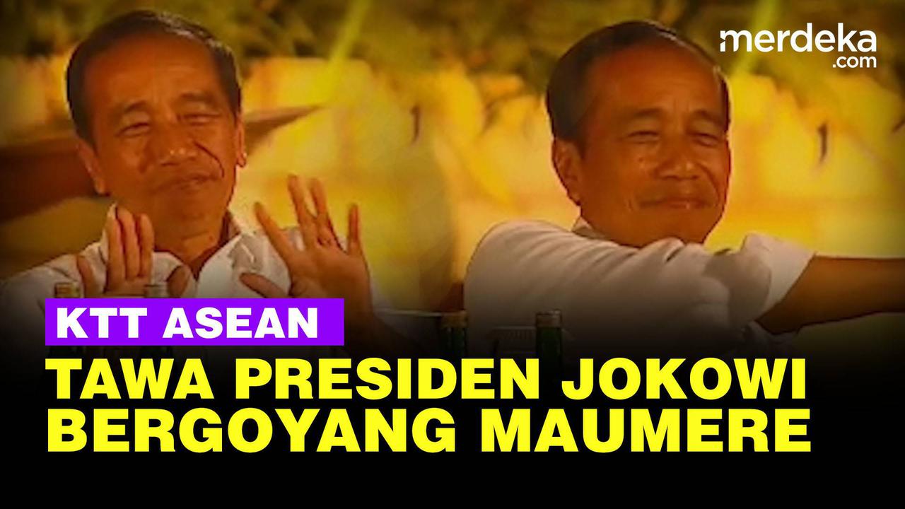 VIDEO: Keseruan Presiden Jokowi Goyang Maumere saat Makan Malam KTT ASEAN