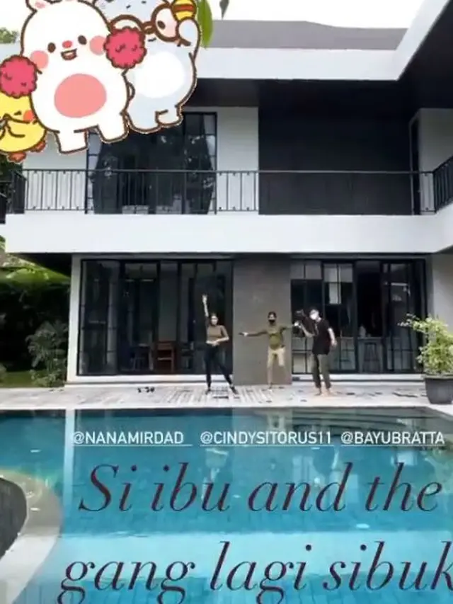 Rumah Baru Nana Mirdad dan Andrew White