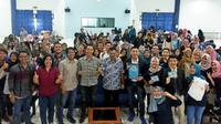 Pelatihan ini diharapkan dapat menjadi langkah awal dalam meningkatkan kemampuan dalam bidang citizen journalist dan news presenter. 