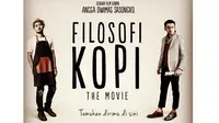 Film Filosopi Kopi dibintangi Chicco Jerikho, Rio Dewanto dan Julie Estelle.