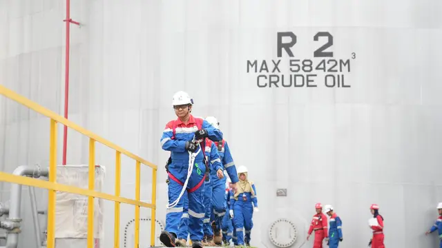 Pekerja Kilang Pertamina Internasional (KPI). Dok KPI