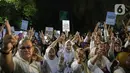 Prabowo menilai ini sebagai tanda bahwa dirinya tak lagi dimusuhi oleh ibu-ibu. (Liputan6.com/Faizal Fanani)