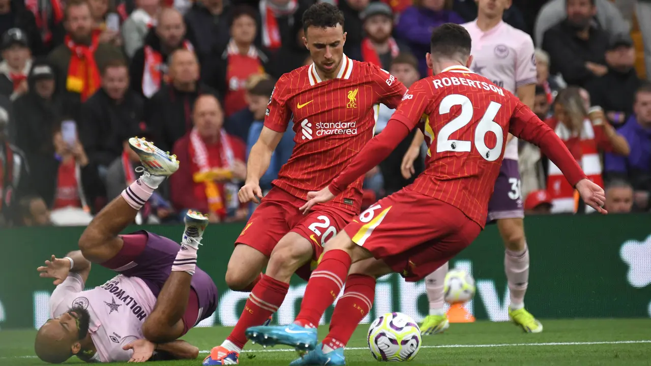 Tampil Impresif, Liverpool Sikat Brentford Dua Gol Tanpa Balas