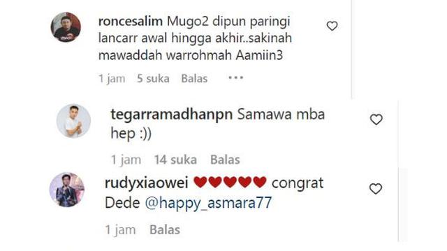 Jawab Pertanyaan Netizen, Happy Asmara Ungkap Tambatan hatinya Lewat Media Sosial