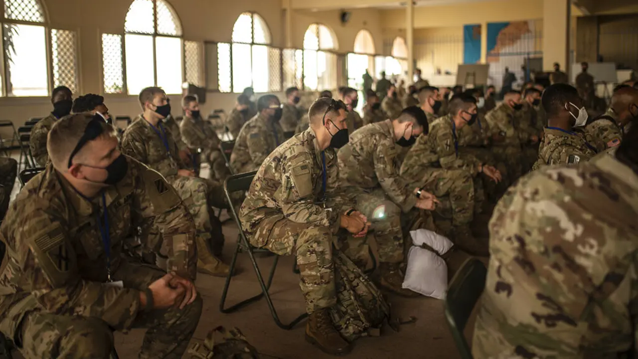 FOTO: 7.000 Peserta Ikuti Latihan Militer Singa Afrika di Maroko