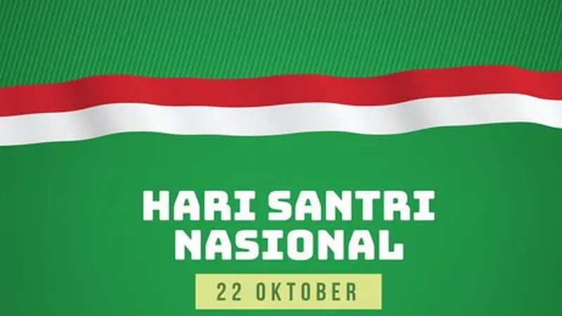 Ilustrasi Hari Santri Nasional 22 Oktober