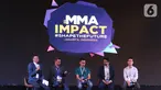 Suasana diskusi dalam forum pemasaran digital MMA Impact Indonesia 2019 di Jakarta, Kamis (3/10/2019). MMA Impact Indonesia 2019 membahas seluk beluk dan peluang mengenai pemasaran digital di Indonesia. (Liputan6.com/Angga Yuniar)
