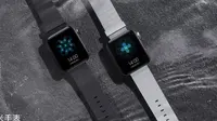 Smart watch pertama milik Xiaomi, Mi Watch, punya desain yang mirip dengan Apple Watch? (Foto: Xiaomi/ Weibo)