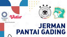 Olimpiade 2020 - Jerman Vs Pantai Gading (Bola.com/Adreanus Titus)