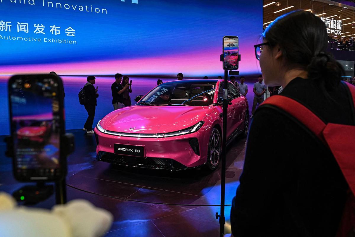 FOTO: Beijing Auto Show 2026 Pamerkan Ratusan Mobil Baru dan Tren Elektrifikasi Global