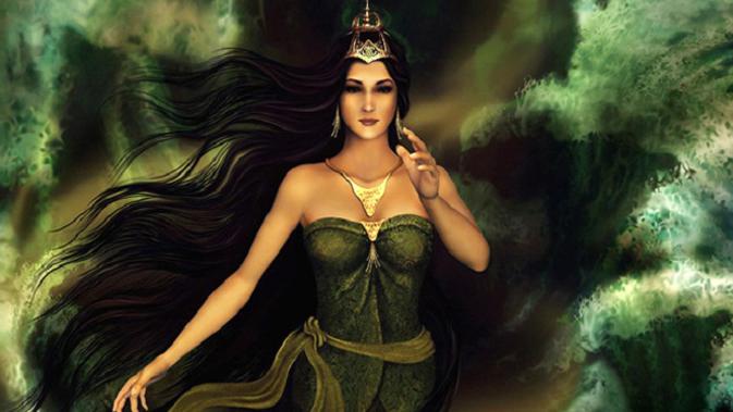Ratu Pantai Selatan yakni Nyi Roro Kidul merupakan sosok dewi legendaris Indonesia yang begitu terkenal dengan berbagai mitos-mitosnya yang
