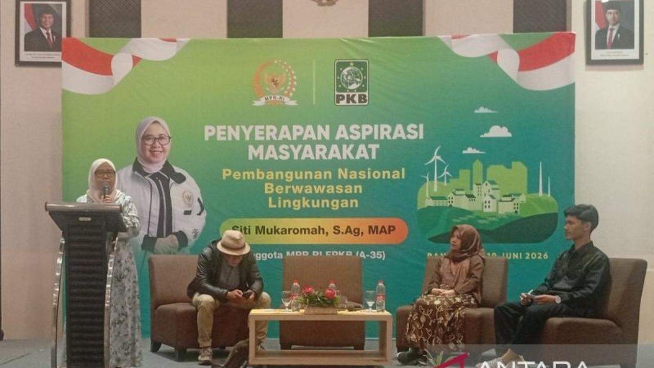 Anggota DPR Ajak Warga Banyumas Dukung Pembangunan Berwawasan Lingkungan