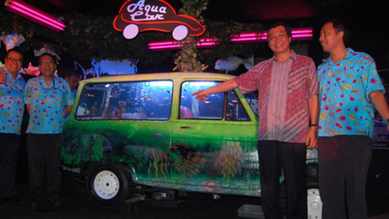 Aqua Car atau mobil yang dijadikan akurium