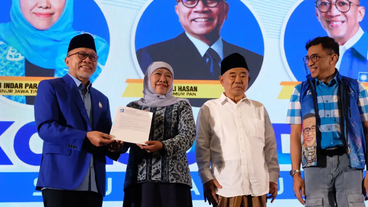 PAN Resmi Dukung Khofifah Maju Sebagai Calon Gubernur Jatim di Pilkada 2024