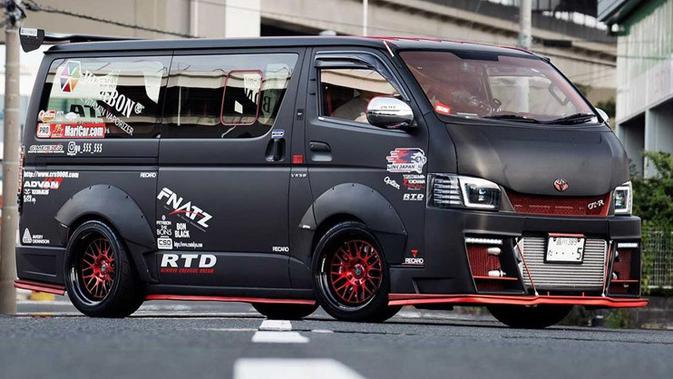 Modifikasi Toyota HiAce, Naik Kasta dengan Gaya Street Racing - Vimarsana News