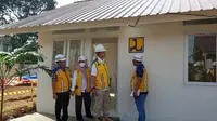Kementerian PUPR telah membangun 21 unit rumah instan sederhana sehat (Risha) untuk relokasi hunian warga terdampak bencana gempa di Kabupaten Cianjur, Jawa Barat. (Dok Kementerian PUPR)