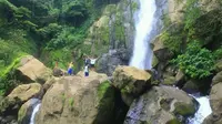 Indahnya panorama alam air terjun To Magelli di Kabupaten Barru, Sulsel (Liputa6.com/ Eka Hakim)