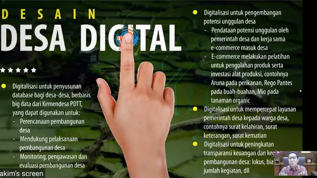 Tangkapan Layar Desain Desa Digital