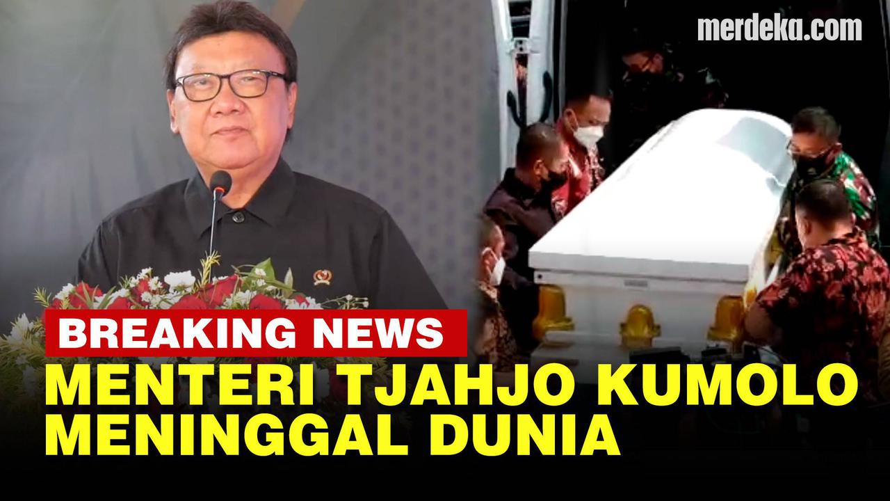 VIDEO: Innalillahi, Menteri Tjahjo Kumolo Meninggal Dunia Usai Jalani Perawatan di RS