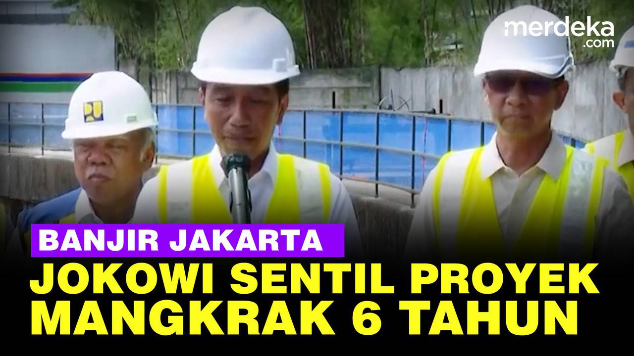 VIDEO: Jokowi Sindir Proyek Mangkrak 6 Tahun, Diurus Pj Gubernur Heru Langsung Beres