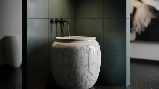 Inspirasi Bak Mandi Keramik Modern dan Estetik