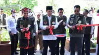 Kepala BNPT Boy Rafli Amar meresmikan Kawasan Terpadu Nusantara (KTN) dan Warung NKRI di Kabupaten Sumbawa , NTB. (Istimewa)