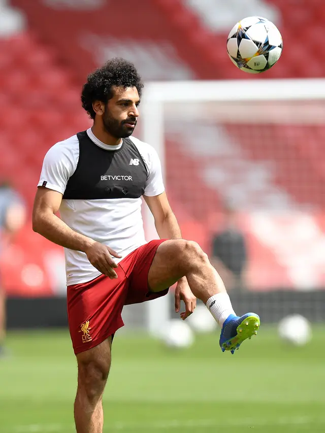 Mohamed Salah Siap Tempur Lawan Real Madrid