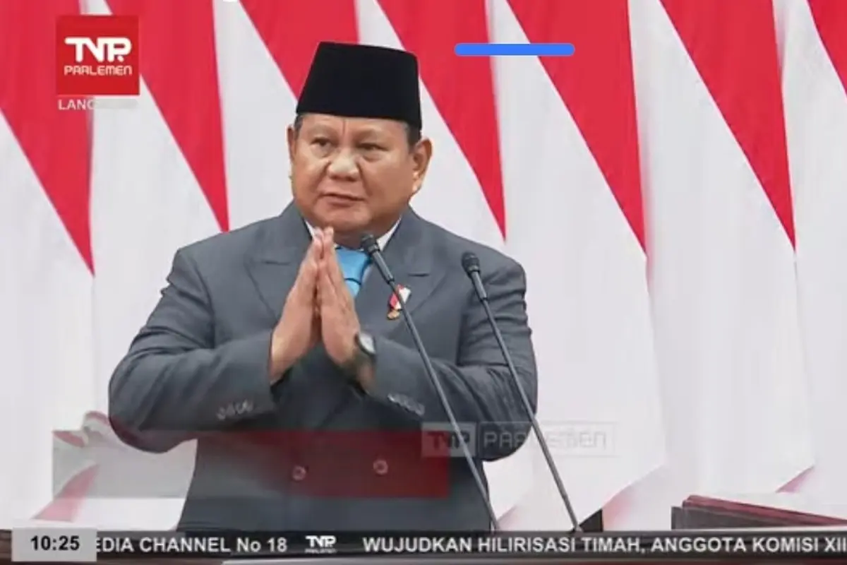 Presiden Prabowo Subianto dalam Sidang Tahunan MPR RI dan Sidang Bersama DPR RI - DPD RI