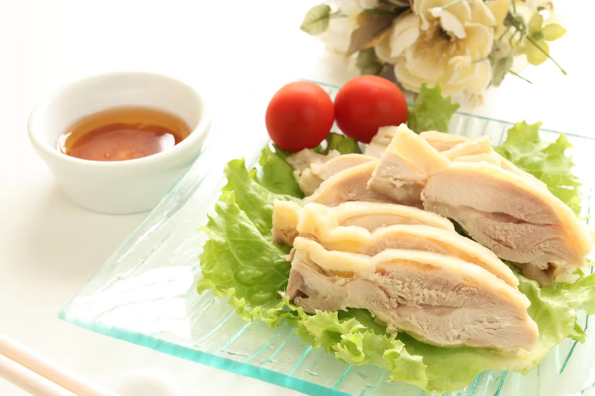 daging ayam kukus