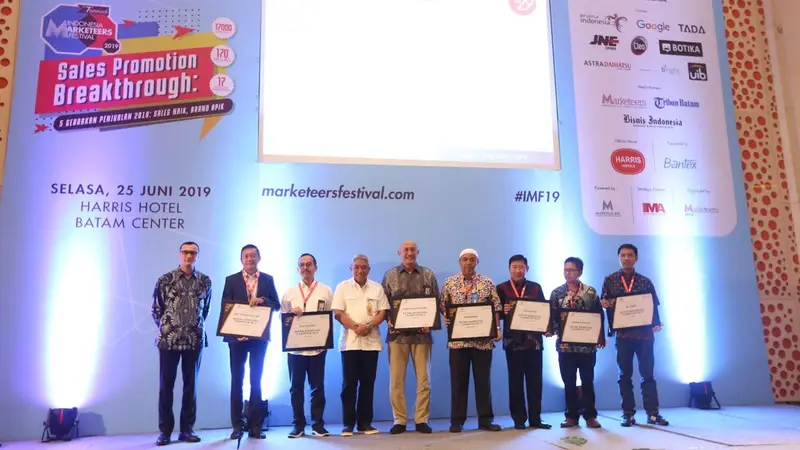 RSBP Batam Raih Penghargaan Bergengsi di Indonesia Marketeers Festival 2019