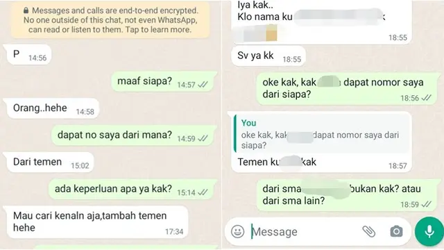 6 Chat Orang Pakai Huruf P saat Minta Kenalan Ini Ujungnya Bikin Kesal