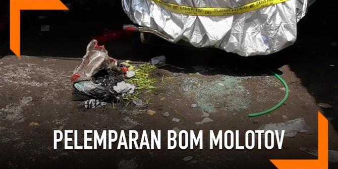 VIDEO: Rumah Caleg PDIP Dilempar Bom Molotov