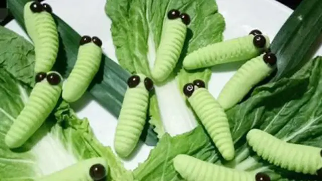 Lucu, Kue Kering Berbentuk Ulat Ini Viral di Instagram