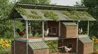 7 Model Kandang Ayam dari Rangka Besi Ringan dengan Nuansa Natural, Estetis dan Fungsional