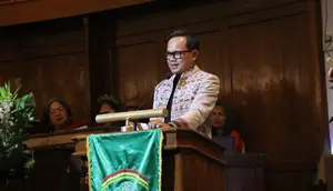 HUT ke-187 GPIB Immanuel, Bima Arya Soroti Makna Teratai