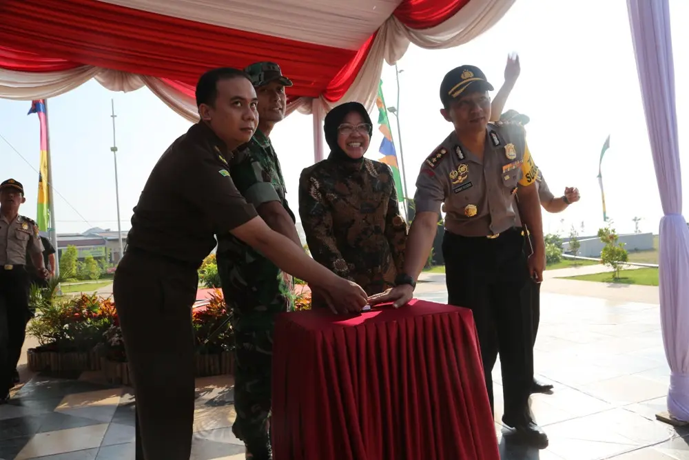Tim Suramadu yang melibatkan tiga pilar, yakni TNI, Polri, dan pemerintah daerah. (Liputan6.com/Dian Kurniawan).